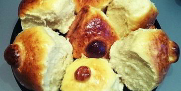 творожные булочки с шафраном