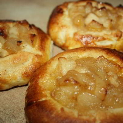 Яблочные ватрушки