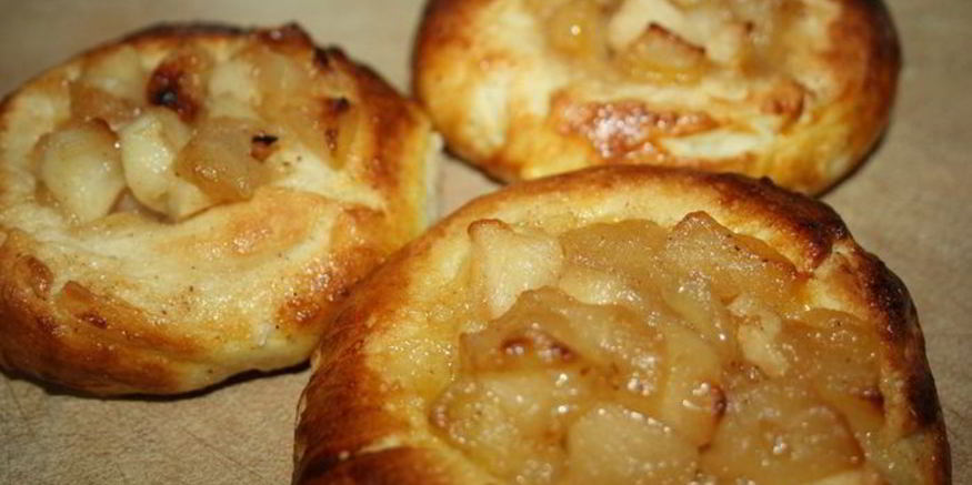 Рецепт яблочных ватрушек