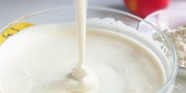 быстрый яблочный рулет