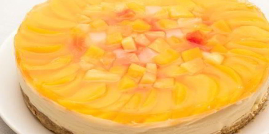 Рецепт чизкейка без выпечки с фруктами