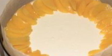 чизкейк без выпечки с фруктами