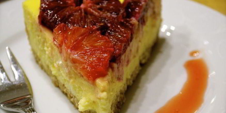 Рецепт чизкейка на рикотте с апельсинами