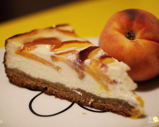 Чизкейк Персики в облаках