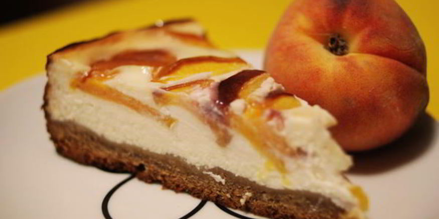 Рецепт чизкейка персики в облаках