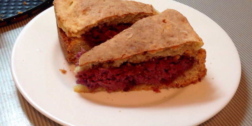 Рецепт чизкейка с черной смородиной