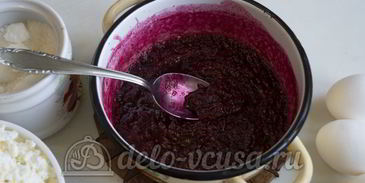 чизкейк с малиной