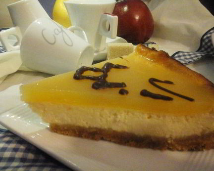 Чизкейк с манго