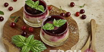 чизкейк с вишней