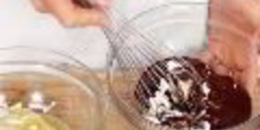 холодные полосатые чизкейки