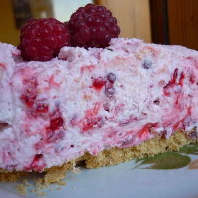 Малиновый чизкейк