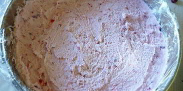 малиновый чизкейк