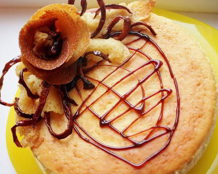 Мандариновый чизкейк