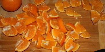 мандариновый чизкейк