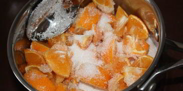 мандариновый чизкейк