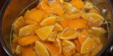 мандариновый чизкейк