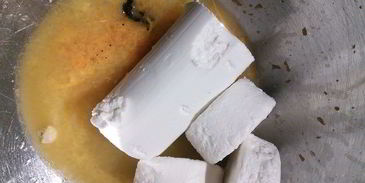 мини-чизкейк из козьего сыра с малиной