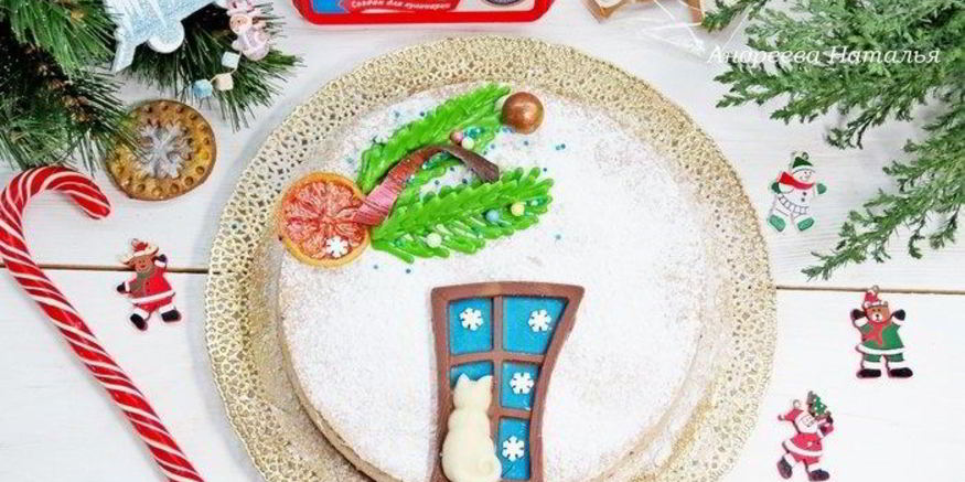 Рецепт пряного рождественского чизкейка