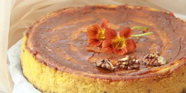 тыквенный чизкейк осень