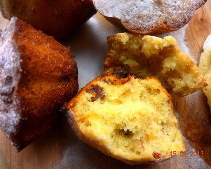 Апельсиновые кексы и печенье с орехами и финиками