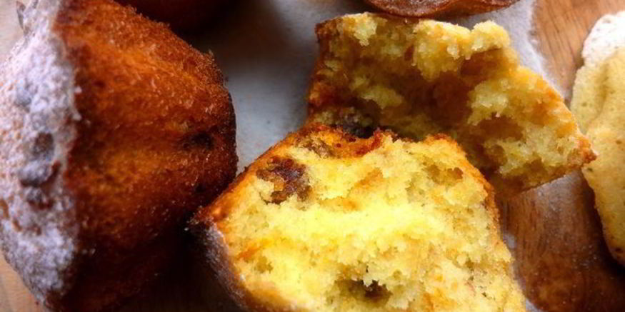 Рецепт апельсиновых кексов и печенье с орехами и финиками