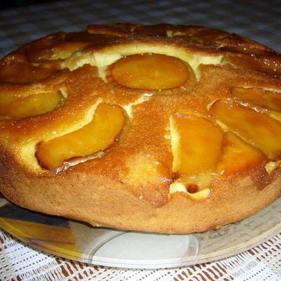 Ароматный апельсиново-лимонный кекс с яблоками