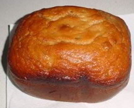 Банановый кекс в хлебопечке