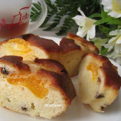 Чай имбирно-апельсиновый и кекс Улет