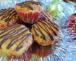 Детские творожные кексы