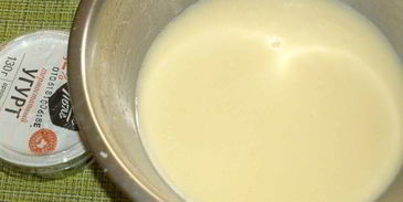 йогуртовый кекс с голубикой