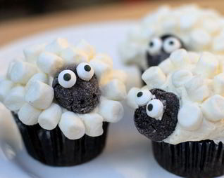 Капкейки Овечки