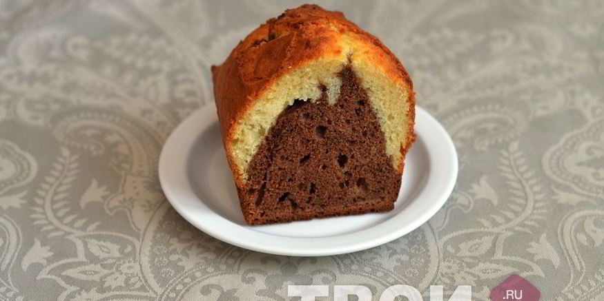Рецепт кекса с шоколадно-ореховой пастой