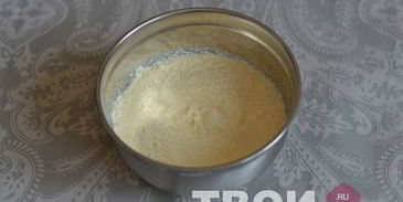 кекс с шоколадно-ореховой пастой