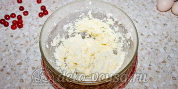 кекс с вишней