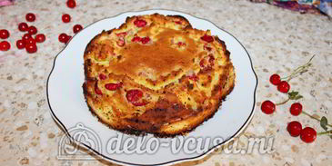 кекс с вишней