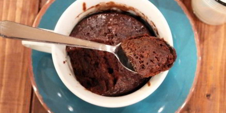 Рецепт кекса в кружке за 5 минут