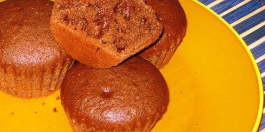 Рецепт кексиков на кефире пышные