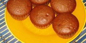 кексики на кефире пышные