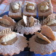 Рецепт Кексов с яблочным марципаном