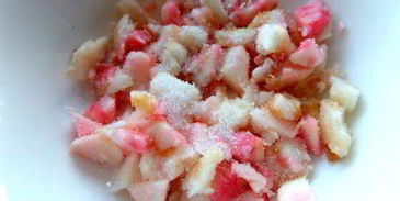 кексы с яблоками за 3 минуты