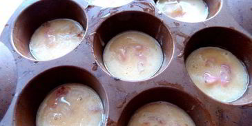 кексы с яблоками за 3 минуты