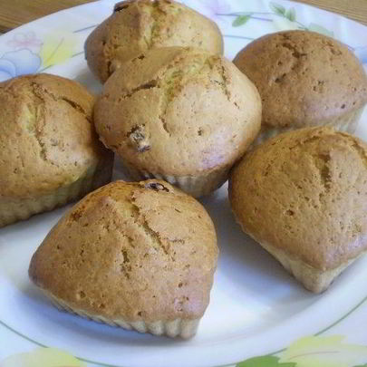 Кексы в формочках силиконовых