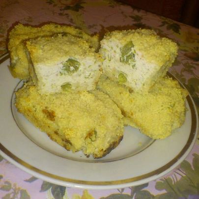 Куриные кексы со стручковой фасолью До-ре-ми