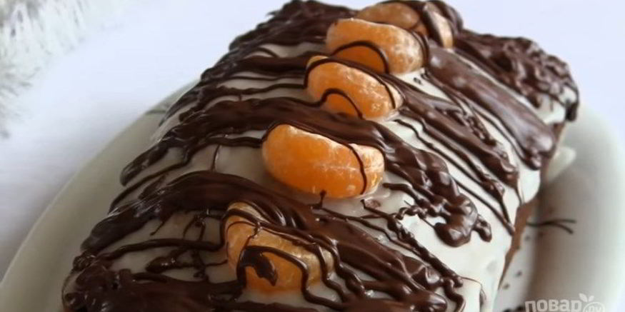 Рецепт мандаринового кекса-пирога