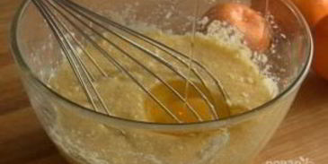 мандариновый кекс-пирог