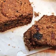 Рецепт Овсяного кекса с черносливом, апельсином и имбирем