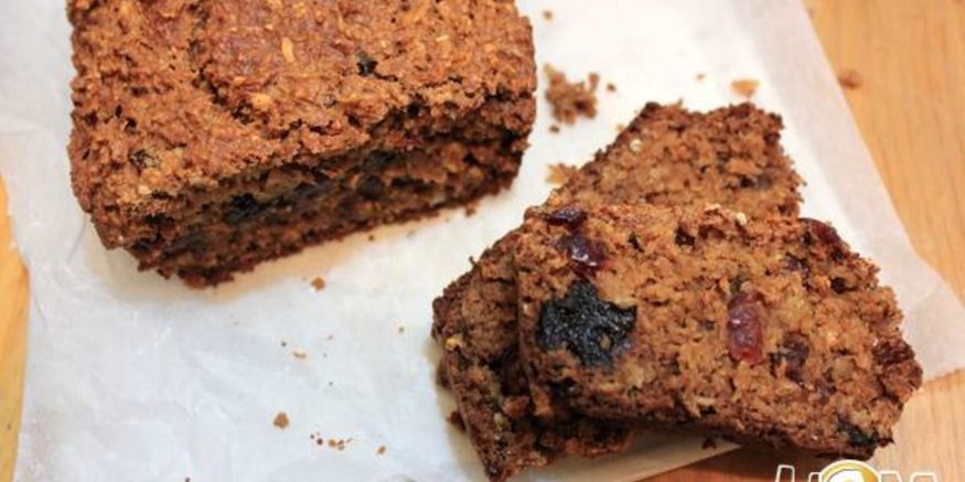Рецепт овсяного кекса с черносливом, апельсином и имбирем