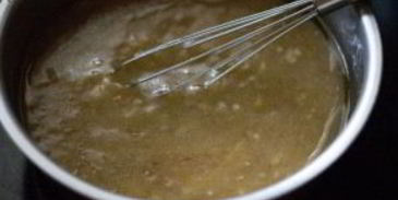 постный банановый кекс