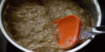 постный банановый кекс