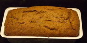 постный банановый кекс